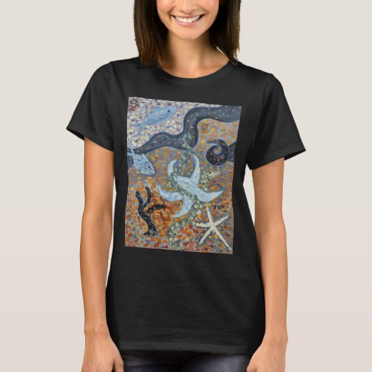 海底の幻想 Tシャツ (正面)