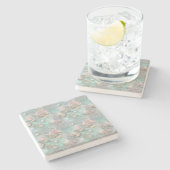 海底の真珠 ストーンコースター (横)