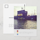 海底アムステルグラム ポストカード (正面/裏面)