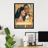 海底サービスWWII ポスター (ホームオフィス)