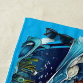 海底ワンダーランドシリーズビーチタオル ビーチタオル (インサイチュ)