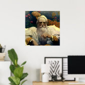 「海底二万里」のネモ船長（ナウティラスの） by NC ワイエス ポスター (ホームオフィス)