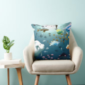 海底化粧枕 クッション (椅子)