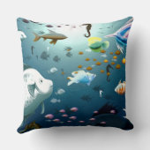 海底化粧枕 クッション (裏面)