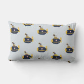 海底家族2の子供は名前をカスタマイズ ランバークッション (裏面)