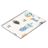 海底手帳の下で ノートブック (左側)