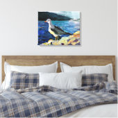 海底景観 キャンバスプリント (インサイチュ (寝室))