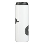 海底漫画イラストレーション タンブラー (裏面)