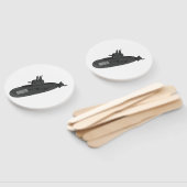 海底漫画イラストレーション ハンドファン (組立なし)