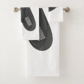 海底漫画イラストレーション バスタオルセット (インサイチュ)