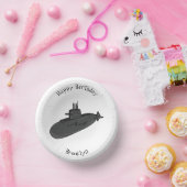 海底漫画イラストレーション ペーパーボウル (パーティー)