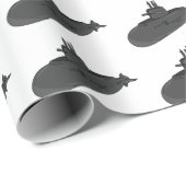 海底漫画イラストレーション ラッピングペーパー (ロールコーナー)