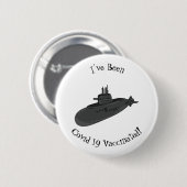 海底漫画イラストレーション 缶バッジ (正面&裏面)