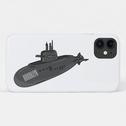 海底漫画イラストレーション Case-Mate iPhoneケース (裏面(横))