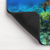 海底熱帯海亀サンゴ マウスパッド (コーナー)