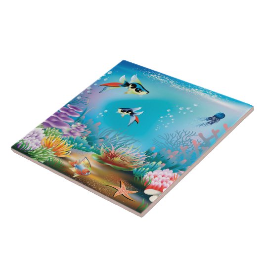 海底生命 タイル (側面)