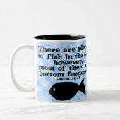 海底生物 ツートーンマグカップ (左)