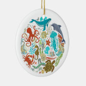 海底甲殻類核海海洋生物 セラミックオーナメント (右)