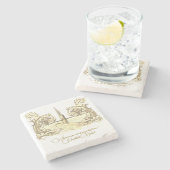 海底石コースター ストーンコースター (横)