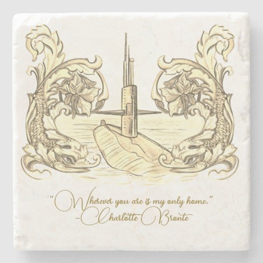 海底石コースター ストーンコースター (正面)