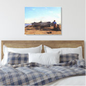 海底魚雷ボートHLハンリーCチャップマン1863 キャンバスプリント (インサイチュ (寝室))