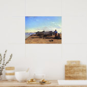 海底魚雷ボートHLハンリーCチャップマン1863 ポスター (キッチン)