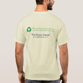 「海心配」のティー Tシャツ (裏面)