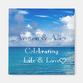 海恋人向け磁石 マグネット (正面)