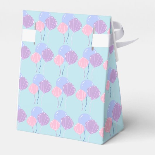 海恩箱の下で人魚1歳の誕生日 フェイバーボックス (裏面サイド)