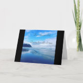 海悔やみや弔慰 カード (正面)