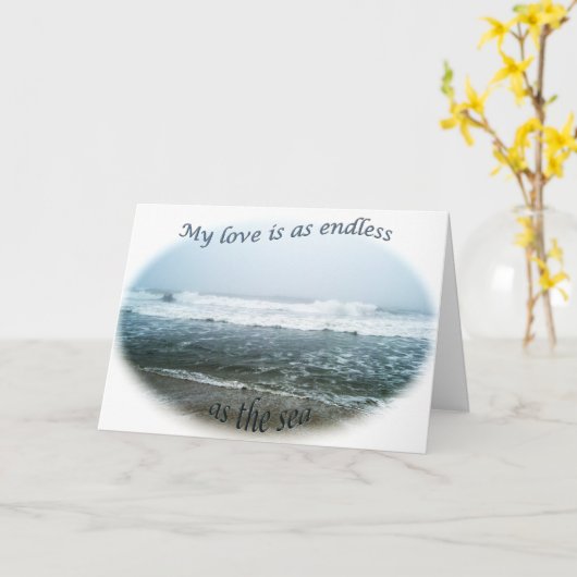 海愛のカード カード (黄色い花)