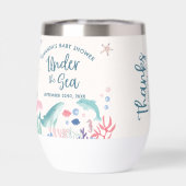 海感謝していの赤ん坊のシャワーの下 (背面)