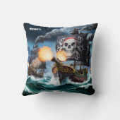 海戦婚約したの激海船 クッション (裏面)