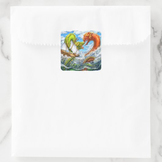 海戦 スクエアシール (バッグ)