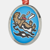 海戦 メタルオーナメント (左)