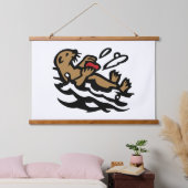 海戦 吊り下げ型タペストリー (寝室)