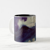 海抽象芸術芸術 ツートーンマグカップ (正面左)