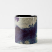 海抽象芸術芸術 ツートーンマグカップ (中央)