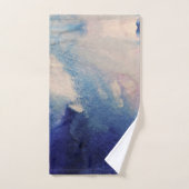 海抽象芸術芸術 バスタオルセット (ハンドタオル)