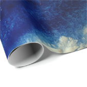 海抽象芸術芸術 ラッピングペーパー (ロールコーナー)