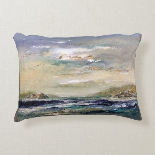 海掃きアクセント枕 アクセントクッション (正面)