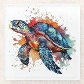 海放浪 ガラスコースター (正面)