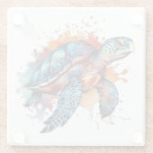 海放浪 ガラスコースター (裏面)