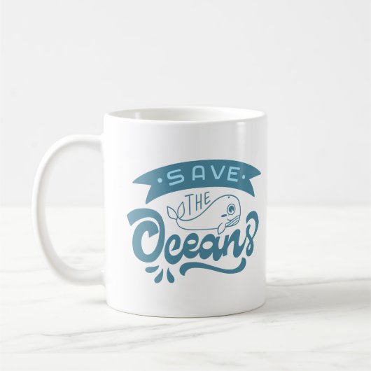 海救の コーヒーマグカップ (左)