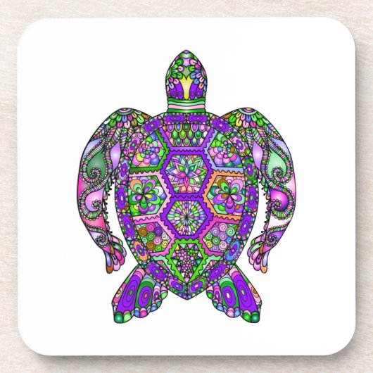 海救ウミガメ コースター (正面)