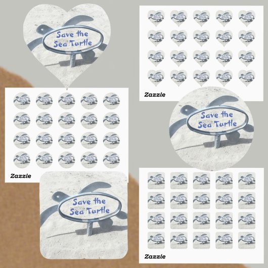 海救亀の地球の日海 スクエアシール