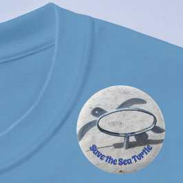 海救亀の消える亀の芸術 缶バッジ