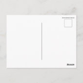 海救亀亀の気候変動 ポストカード (裏面)