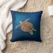 海救洋海域熱帯魚カスタム  クッション (ブランケット)