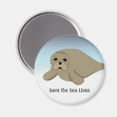 海救獅子 マグネット (正面/裏面)